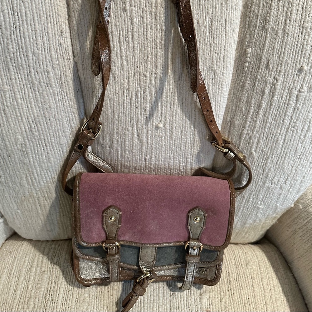 Zadig & Voltaire multi pastel suede bag - showstopper!
